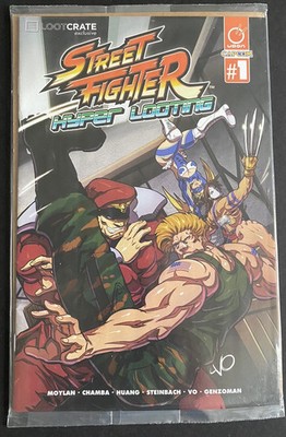 STREET FIGHTER HYPER LOOTING #1 SEALED POLYBAG LOOT CRATE EXCLUSIVE CAPCOM
