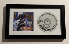 FRED DURST SIGNED CD FRAMED AUTOGRAPHED LIMP BIZKIT LEAD SINGER BAS COA