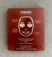 Image of 111SKIN Rose Gold Brightening Facial Treatment Mask 5 pieces new (£100)