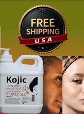 Kojic Skin Lightening Shower Gel Gentle Exfoliating Body Wash, 1500ml USA Stock 