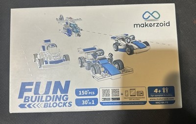 makerzoid fun building blocks 150 pcs 30 in 1