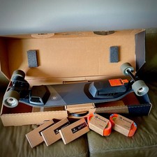 Boosted Board Stealth Bundle Boxed With All Possible Accessories