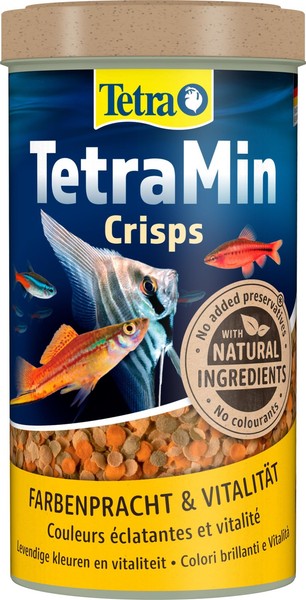 Fischfutter Tetramin Crisps 500Ml FüR Zierfische, NäHrstoffreich, Gesund-image