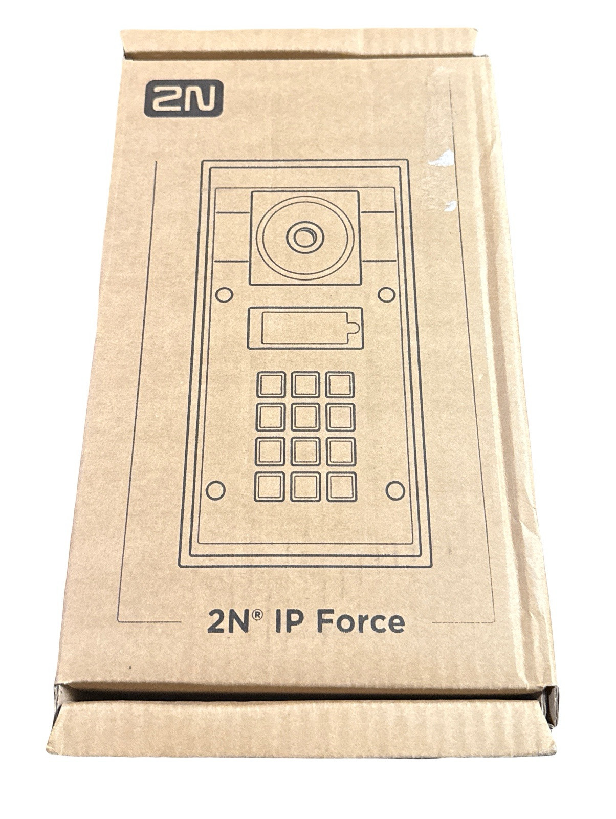 NEW!!2N IP Force 1-Button, HD Camera, 1 Button Pictogram 9151101CHRPW, 01334-001