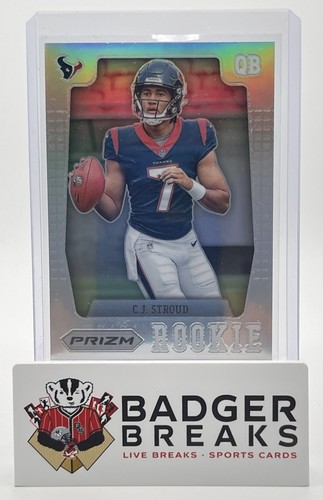 2023 Panini Prizm Flashback #PFR-2 CJ Stroud RC Rookie Silver Prizm BT