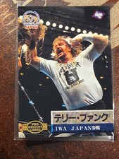 Terry Funk – 1995 BBM IWA Japan Pro Wrestling Card #119 Baseball Magazine