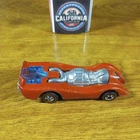 Vintage Hot Wheels Shell Promo Redline Jet Threat Enamel Red Hong Kong HK 1973