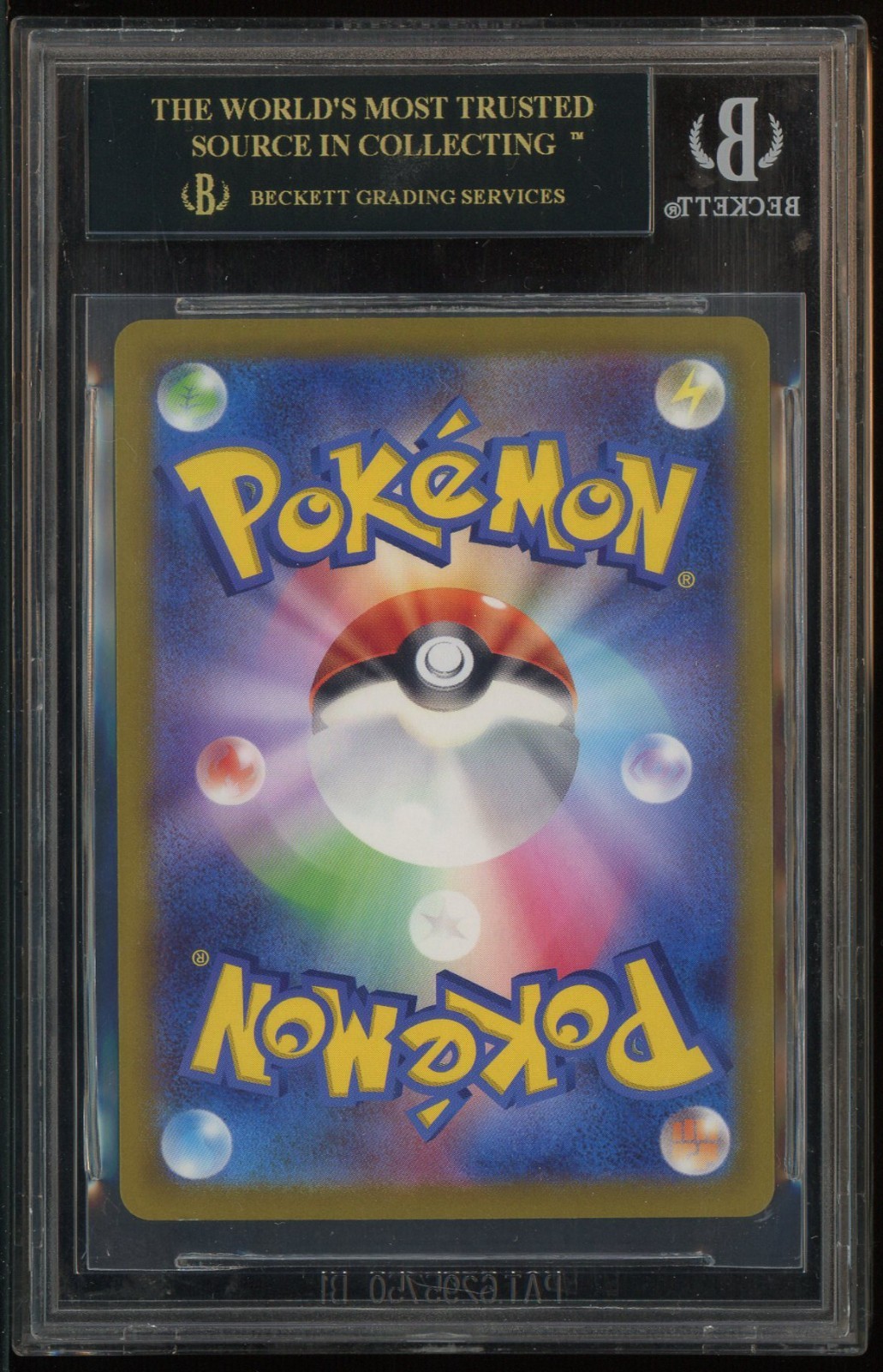 2022 Pokemon Promos Japanese Pre-Order 001/SV-P Pikachu BGS 10 BLACK LABEL view 2