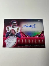 2024 Topps Midnight Randall Cunningham Red Horizon Refractor Auto /99 SP