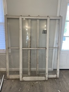 Set of 3 Antique Vintage Windows