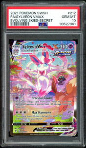 Sylveon VMAX (Alternate Art Secret Rare) 212/203 Evolving Skies