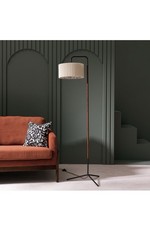 Habitat X Scion Kukkia Floor Lamp-cream