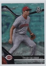 2021 Bowman Platinum Top Prospects Aqua Ice Foilboard 29/250 Tyler Callihan 0t2