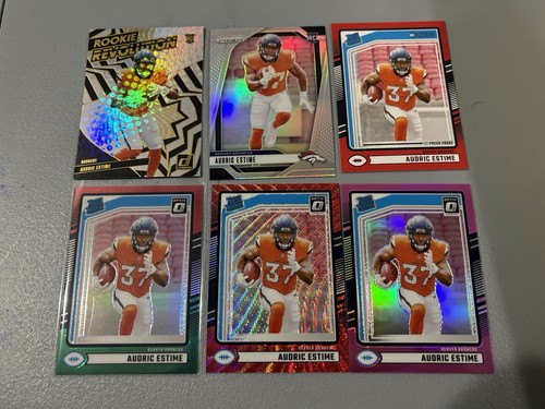 AUDRIC ESTIME Sick Lot 6! Optic Preview Red Wave, Pink & Red/green, Silver &more - Picture 1 of 1