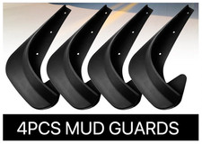 Universal Mud Flaps Splash Guards Mud Guards Car Rear Front Fender 4 Pcs Set