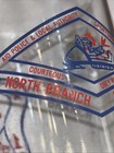 Vintage 1980 Snowbird Snowmobile Club North Branch Michigan beer glass — photo 3