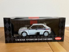 Kyosho Lancia Delta HF Integrale 6 1/18 Die Cast Car White Unopened