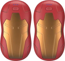 10000mAh Rechargeable Hand Warmers 2 Pack: 3-Level Heat, Magnetic Heating