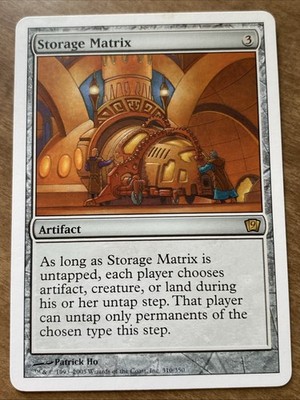 Storage Matrix 9th Edition Regular MTG TCG CARD NM/LP