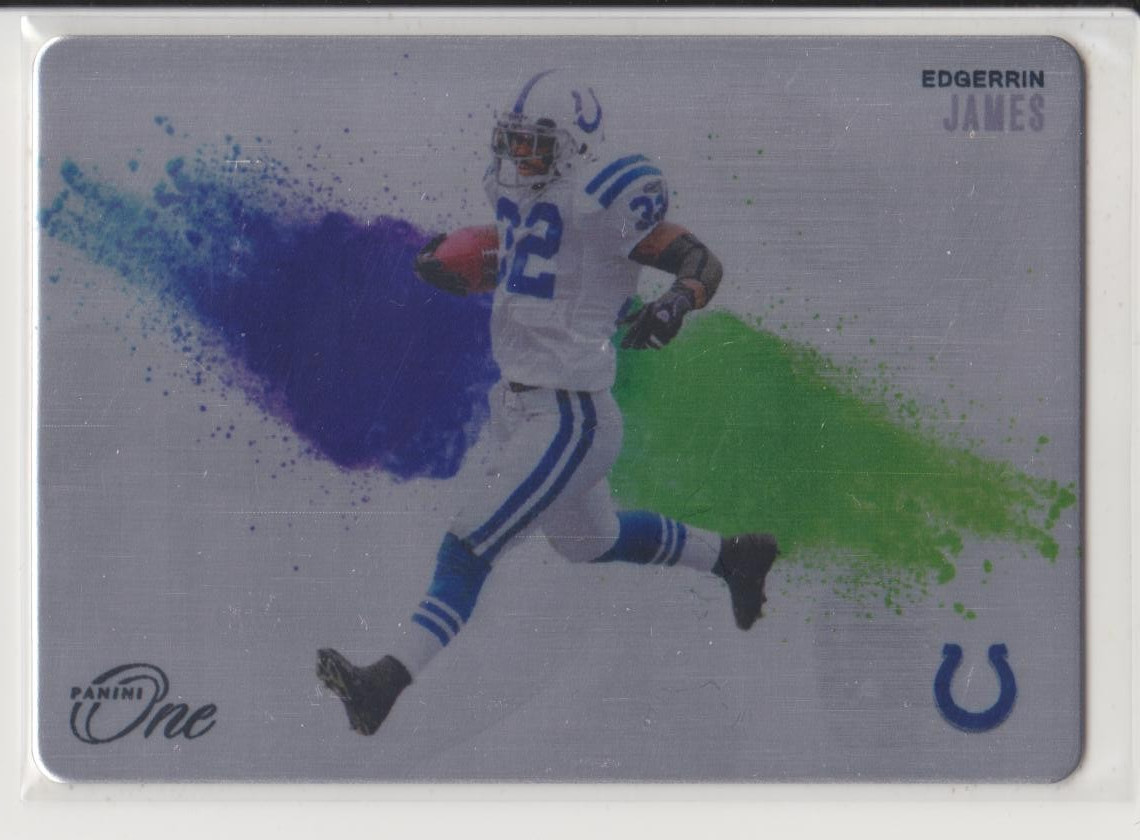 EDGERRIN JAMES 2024 PANINI ONE METAL COLOR BLAST SSP