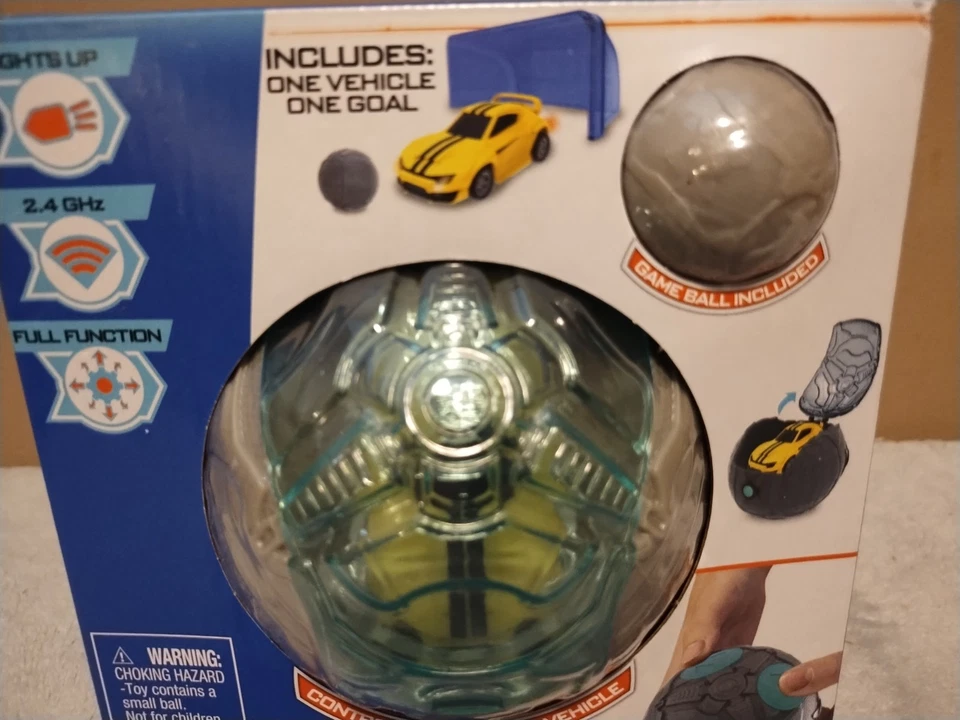 Rocket League Toy Micro RC Takumi Car with Goal 2.4GHz Light Up NEW - Image 2 of 4