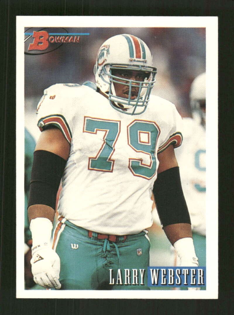 1993 Bowman #193 Larry Webster NM Near Mint Dolphins BXCP17