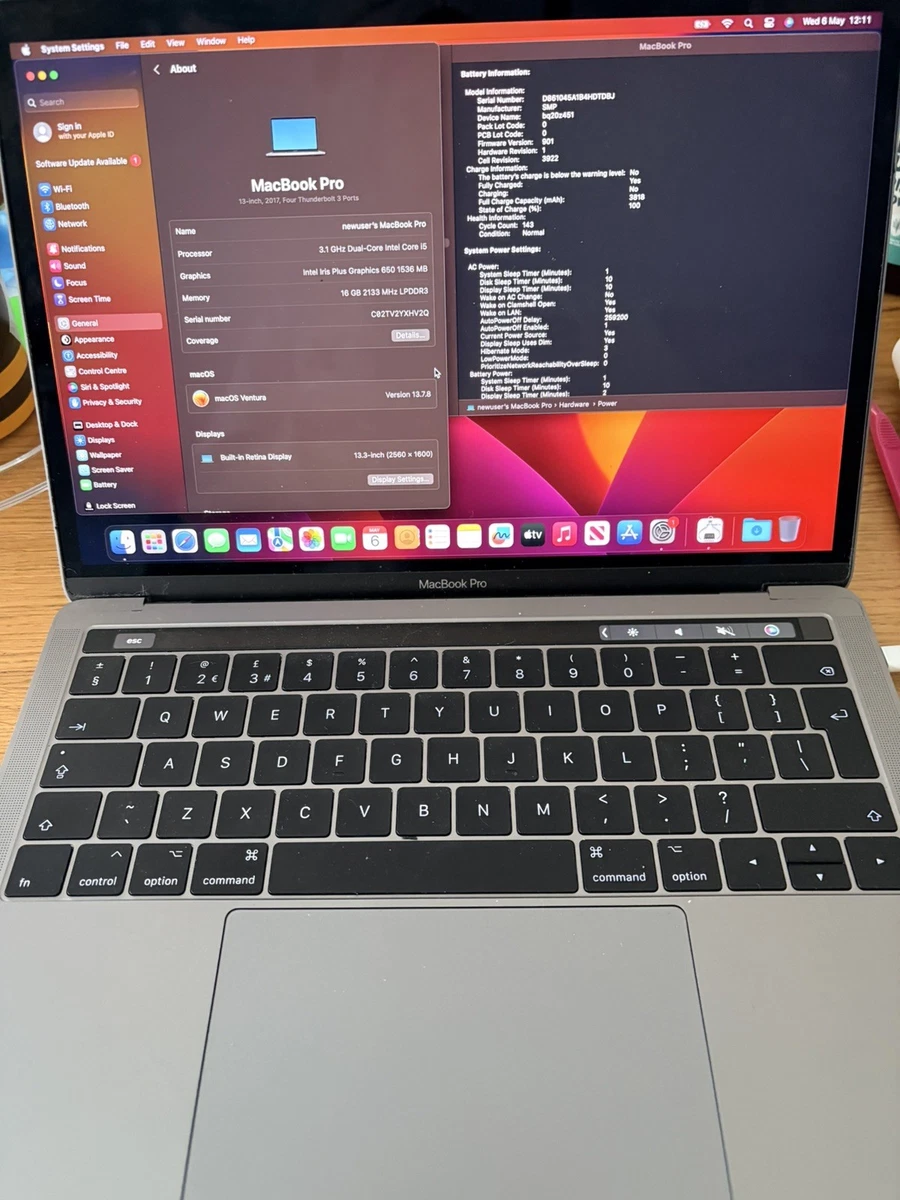 2017 Apple MacBook Pro 13.3 Inch Laptops for sale | eBay
