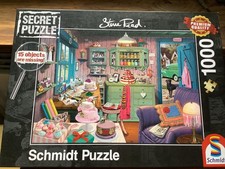 Puzzle 1000 Teile, Schmidt, "Omas Stube", Secret Puzzle, Backen und Süßigkeiten