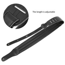 Guitar Strap Thickened Widened Adjustable PU Leather Decompression Shoulder BLW