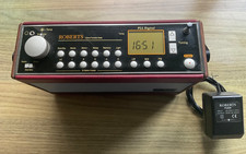 Roberts R737 AM/FM Radio inkl. orig.Netzgerät alles funktionstüchtig in burgund