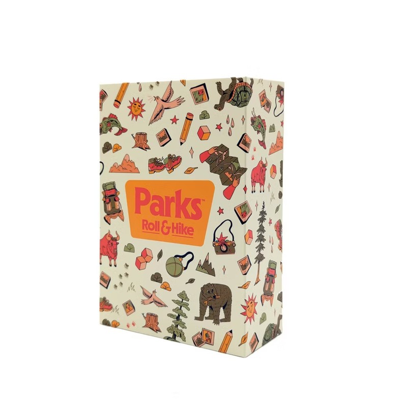 Keymaster Games Parks Roll & Hike Board Game: Creative Thinking 1-4 Players