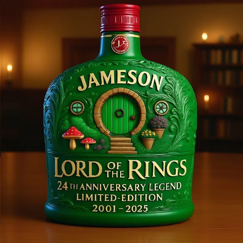 NEW Lord of the Rings Whiskey Bottle