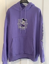 DISNEY 100 YEARS OF WONDER MICKEY  FRIENDS PURPLE HOODIE XL NWOT