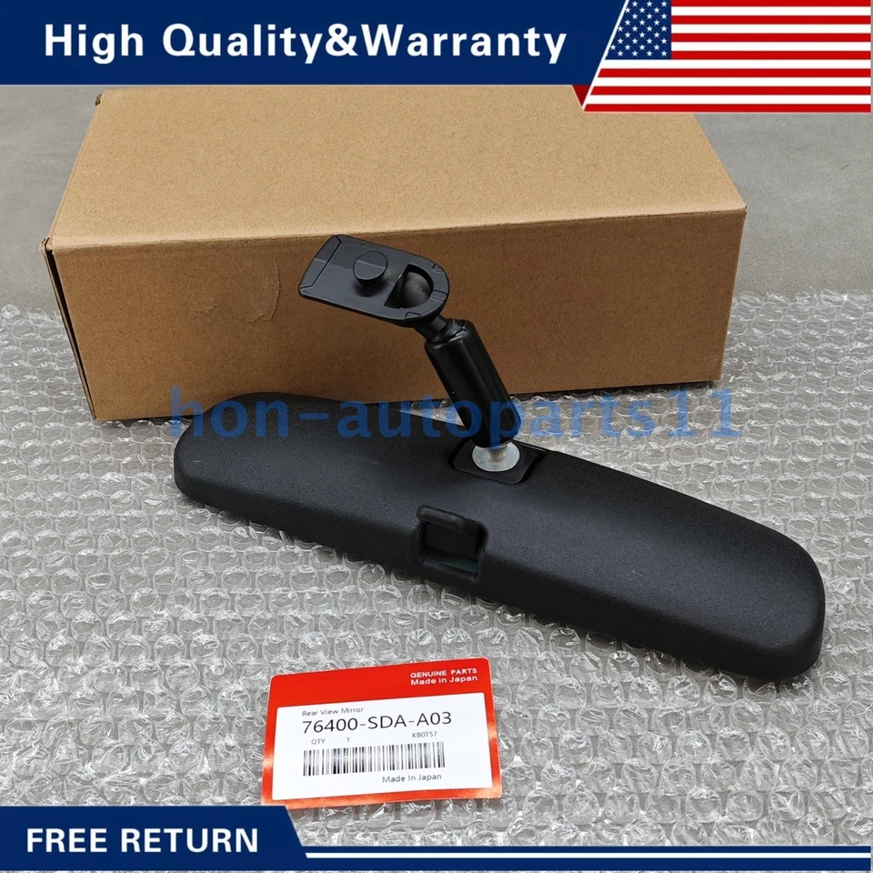 New Interior Rear View Mirror Fits 2006 2007 2008 2009 2010 2011 Honda Civic !US Foto 4 de 4