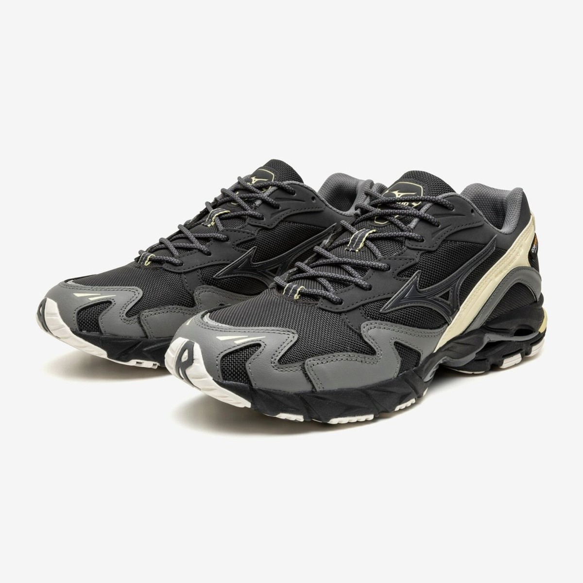 Mizuno Wave Rider 10 Cordura Black Black Beige D1GA256301 Men's