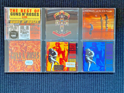 Konvolut 6 CD Guns N'Roses/Izzy Stradlin