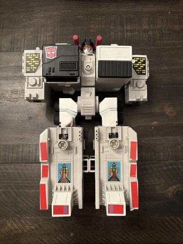 Transformers Vintage G1 1985 Metroplex - INCOMPLETE FOR PARTS - (323)