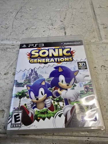 Sonic Generations PS3 (Sony PlayStation 3, 2011)