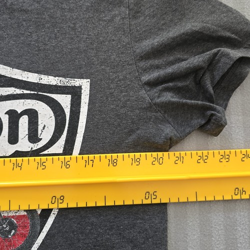 Norton Men's Black Graphic Short Sleeve T-Shirt Size Medium - Picture 7 of 10