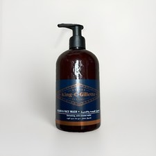 King C Gillette Beard & Face Wash With Coconu...