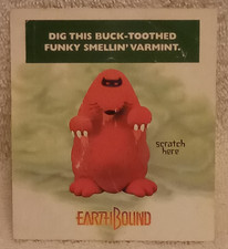 EarthBound Mondo Mole Scratch and Sniff Card 1995 from Player’s Guide Authentic