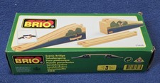 Brio Wooden Railway / Train Vintage Scenic Bridge 1997  33468 NIB -RARE-