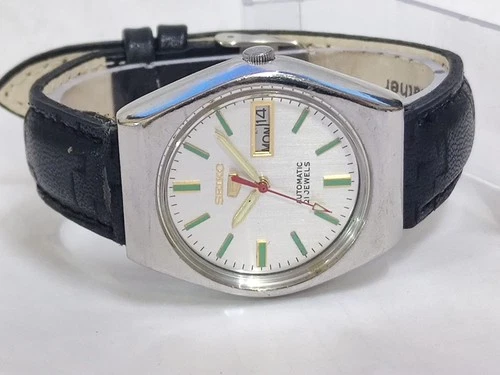 Vintage Seiko Automatic Date Day Dial Wrist Watch  S93