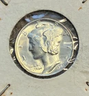 1941-P Mercury Dime Gem BU Uncirculated Full Bands