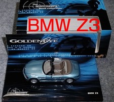 007 1 43 BMW Z3 Blue Metal GOLDENEYE James BOND GoldenEye James Bond