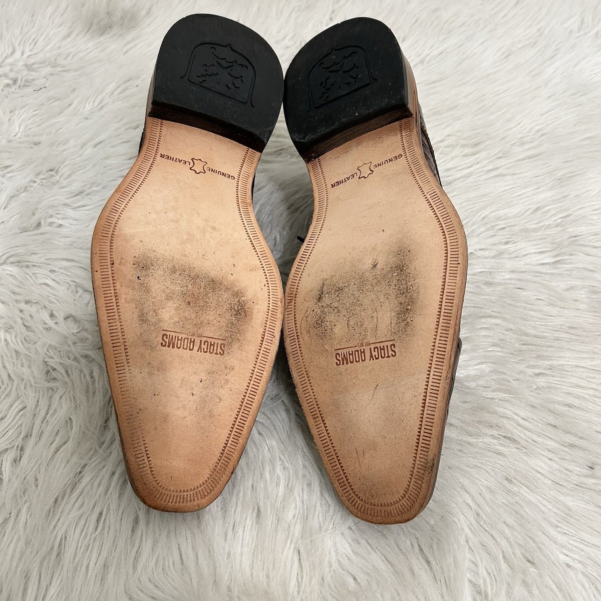 Stacy Adams Talarico Leather Cap Toe Oxford Dress Shoes  display picture 2