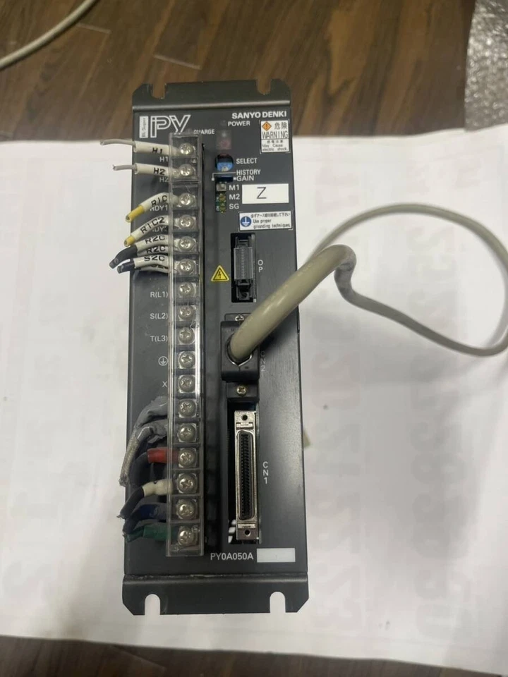 SANYO DENKI PY0A050A0 Servo Amp US Free TAX Removed From The Working Machine - Image 3 of 4