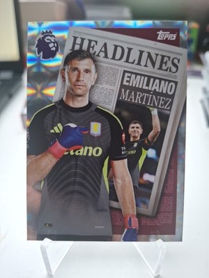 Topps Premier League 2026 Headlines Emiliano Martinez 442