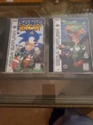Sega Saturn lot Sonic 3D Blast and Bug Too! Complete CIB Tested