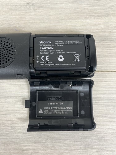 Yealink W73H Additional Handset - Compatible with W60, W70, W80 and W90B Base - Afbeelding 3 van 4